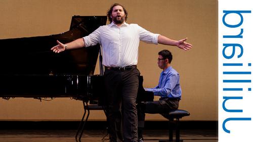 vocalist singing with piano player